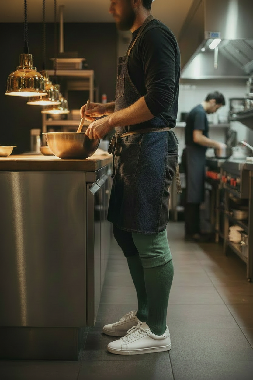 Lifestyle – Baskets sans logo avec bas compression